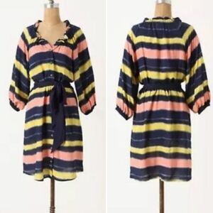 PORRIDGE Plains Ranger Striped Shirt Dress 2